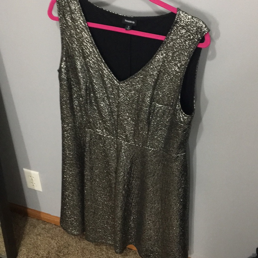 Torrid sleeveless sparkling dress